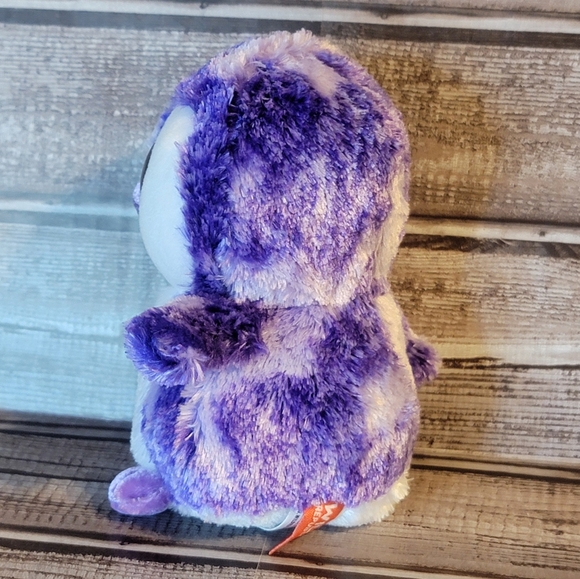 Wild Republic Stuffed Purple Owl - Picture 3 of 7